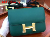 Hermes Constance Bag in Green Epsom Calfskin Replica