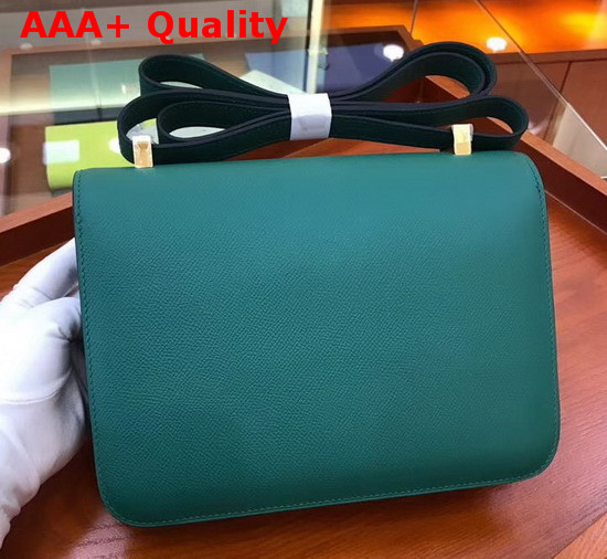 Hermes Constance Bag in Green Epsom Calfskin Replica