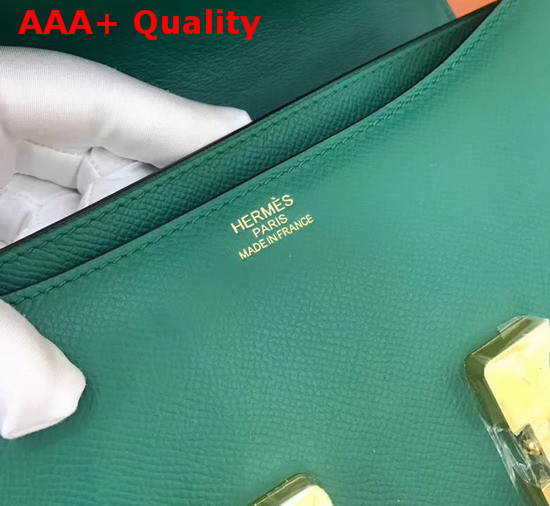 Hermes Constance Bag in Green Epsom Calfskin Replica