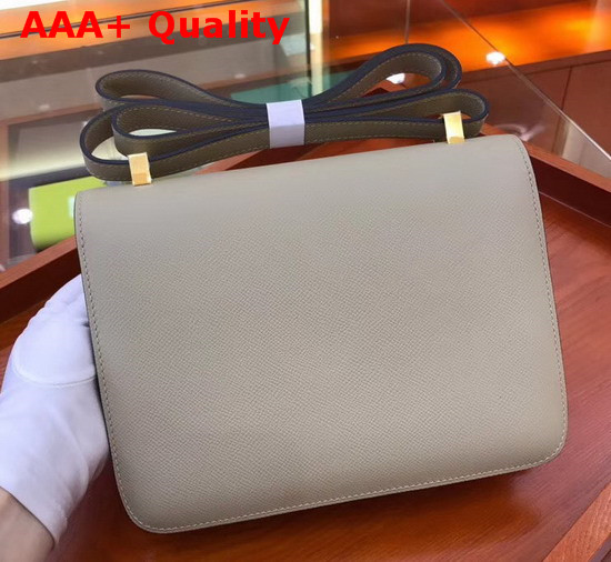 Hermes Constance Bag in Light Grey Epsom Calfskin Replica