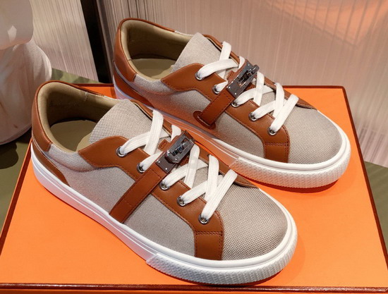 Hermes Day Sneaker Prunoir Naturel Replica