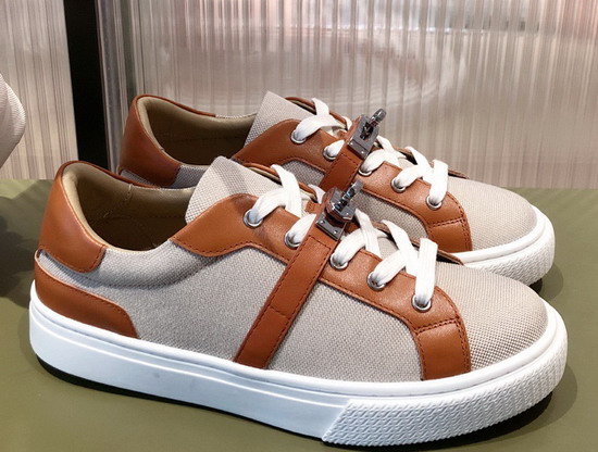 Hermes Day Sneaker Prunoir Naturel Replica