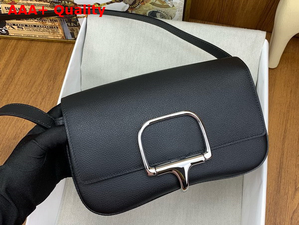 Hermes Della Cavalleria Bag in Black Epsom Calfskin Replica