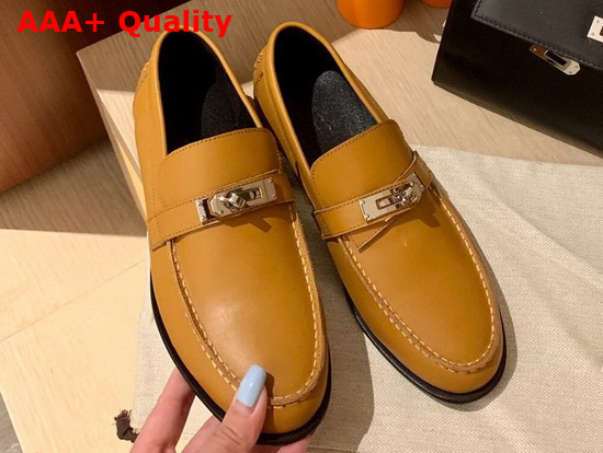 Hermes Destin Loafer Naturel Calfskin Replica