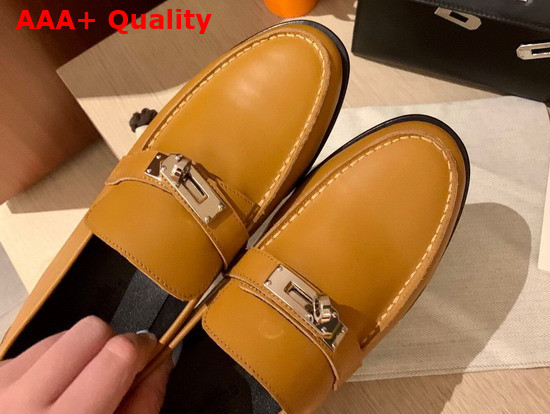 Hermes Destin Loafer Naturel Calfskin Replica