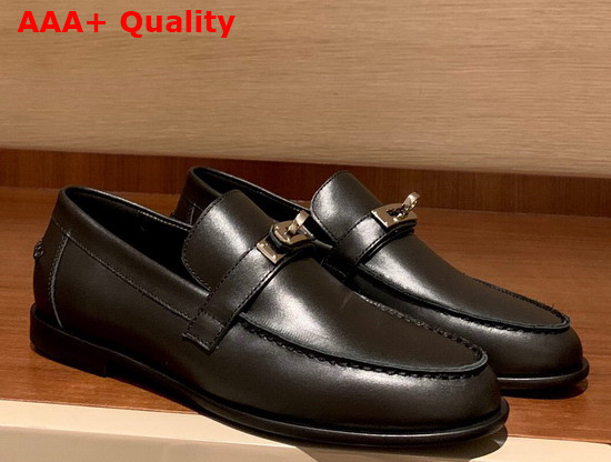 Hermes Destin Loafer Noir Calfskin Replica