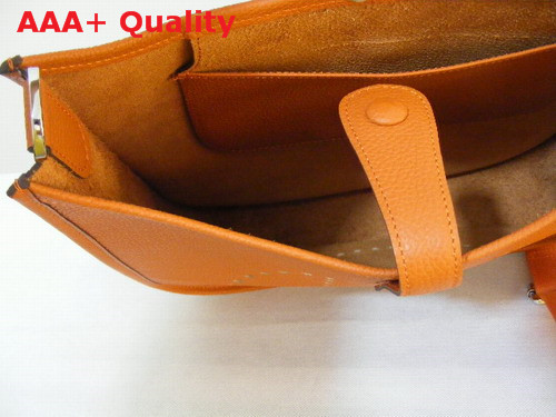 Hermes Evelyne Shoulder Bag Orange Replica