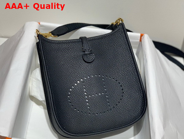 Hermes Evelyne 16 Amazone Bag Noir Togo Calfskin Replica