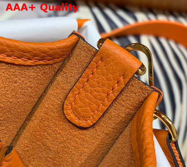 Hermes Evelyne 16 Amazone Bag Orange Togo Calfskin Replica