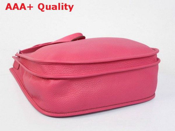 Hermes Evelyne Bag In Fuchsia Leather Replica