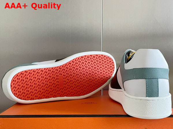 Hermes Free Sneaker Multicolore Blanc Calfskin and Epsom Calfskin Replica