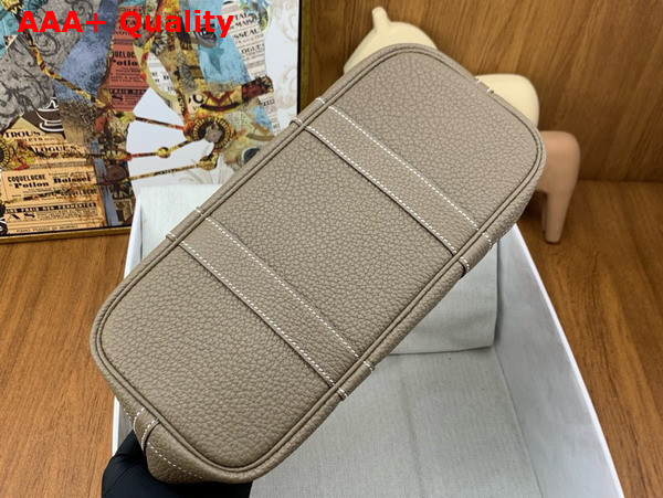 Hermes Garden Party 30 Bag in Elephant Grey Negonda Leather Replica