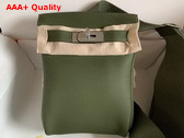 Hermes Hac a Dos PM Backpack in Dark Green Togo Leather Replica