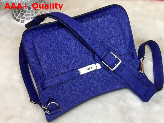 Hermes Jypsiere 28 Bag Electronic Blue Taurillon Clemence Leather Replica