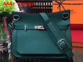 Hermes Jypsiere 28 Bag in Green Taurillon Clemence Leather Replica