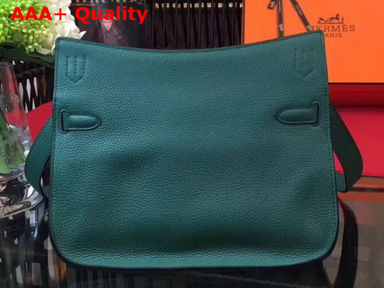 Hermes Jypsiere 28 Bag in Green Taurillon Clemence Leather Replica