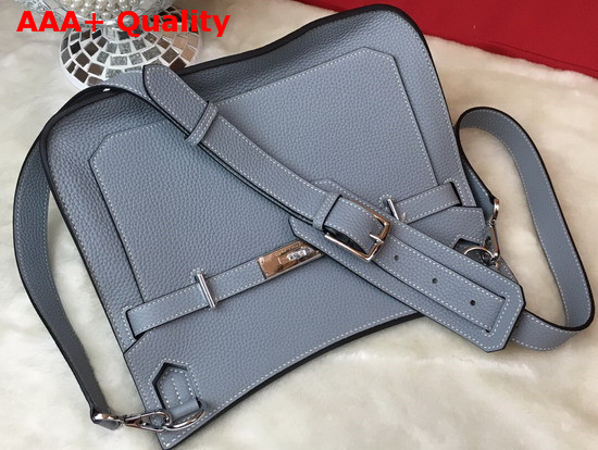 Hermes Jypsiere 28 Bag in Light Blue Taurillon Clemence Leather Replica