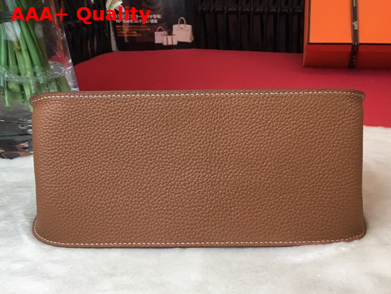 Hermes Jypsiere 28 Bag in Tan Taurillon Clemence Leather Replica