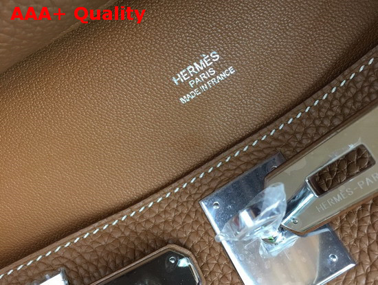 Hermes Jypsiere 28 Bag in Tan Taurillon Clemence Leather Replica