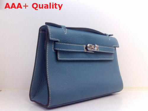 Hermes Kelly 22 Blue Replica