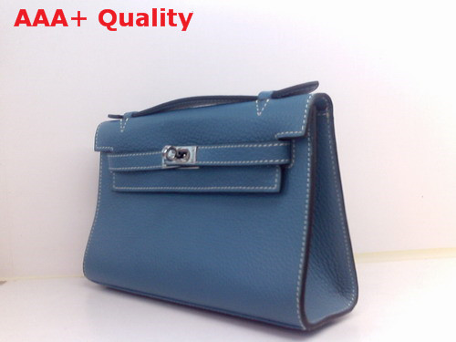 Hermes Kelly 22 Blue Replica