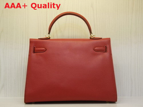 Hermes Kelly 32 Epson Leather Red Replica