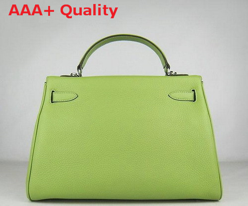 Hermes Kelly 32 in Green Togo Leather Replica