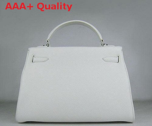 Hermes Kelly 32 White Silver Replica