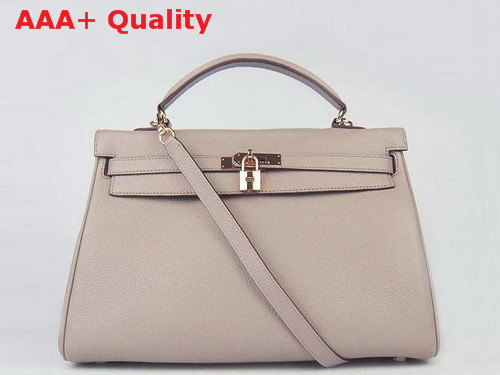 Hermes Kelly 35 Grey Gold Replica