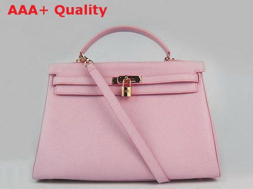 Hermes Kelly 35 Pink Gold Replica