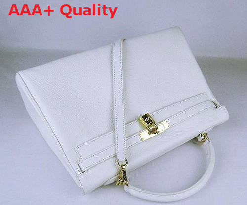 Hermes Kelly 35 White Gold Replica