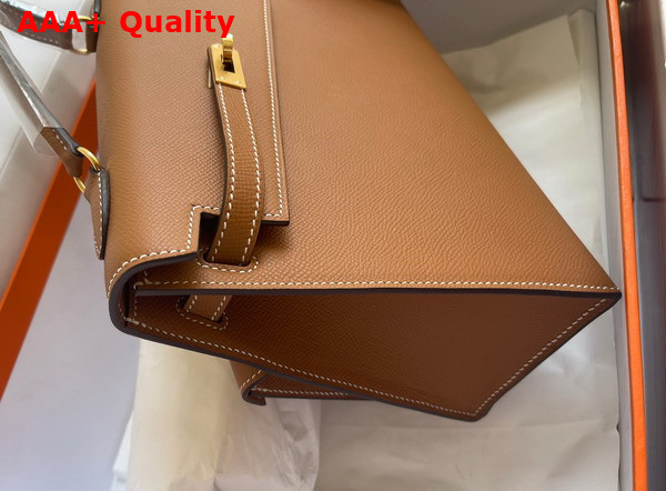 Hermes Kelly II Sellier en Desordre Gold Epsom Calfskin Replica