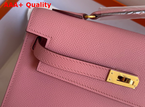 Hermes Kelly II Sellier en Desordre Light Pink Epsom Calfskin Replica