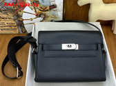 Hermes Kelly Messenger Bag in Black Togo Calfskin Replica