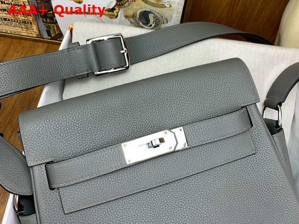 Hermes Kelly Messenger Bag in Storm Togo Calfskin Replica