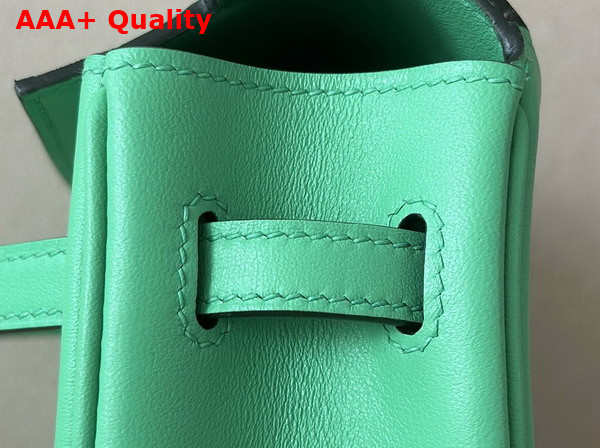 Hermes Kelly Moove Bag in Green Swift Calfskin Replica