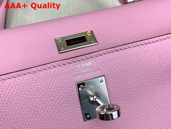 Hermes Kelly Sellier 25 Bag in Candy Pink Epsom Calfskin Replica