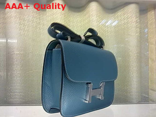 Hermes Constance Blue Silver Lock Replica