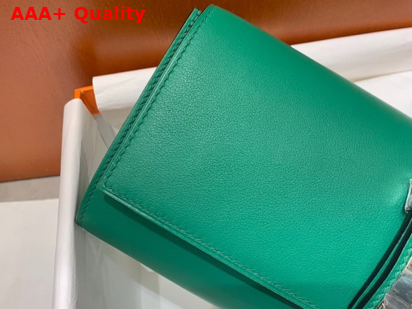 Hermes Medor Clutch in Green Swift Calfskin Replica