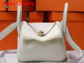 Hermes Mini Lindy Bag in Beige Taurillon Clemence Leather Replica