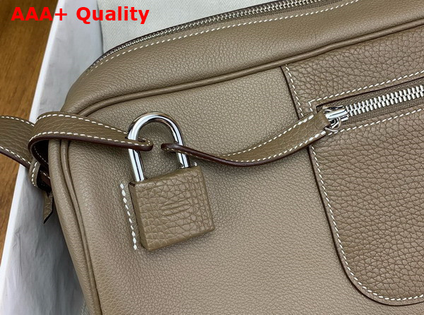 Hermes Nouveau On Body Bag in Elephant Grey Replica