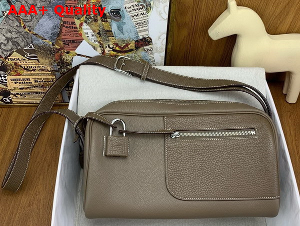 Hermes Nouveau On Body Bag in Elephant Grey Replica