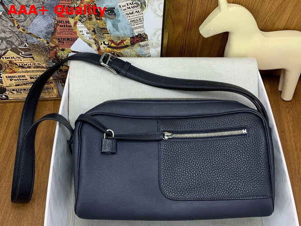 Hermes Nouveau On Body Bag in Midnight Blue Replica