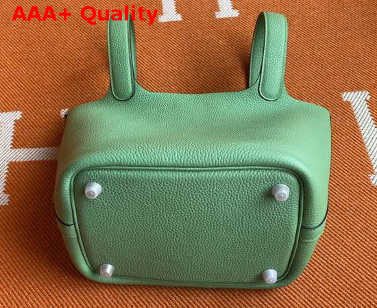 Hermes Picotin Lock 18 Bag in Apple Green Taurillon Clemence Leather Replica