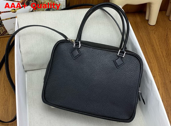 Hermes Plume Bag 20cm Black Goatskin Replica