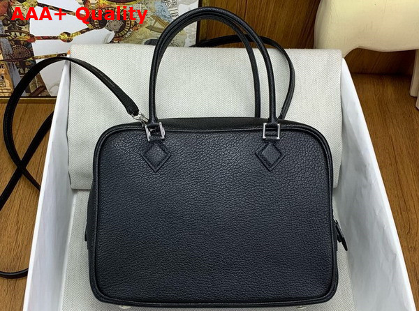 Hermes Plume Bag 20cm Black Goatskin Replica