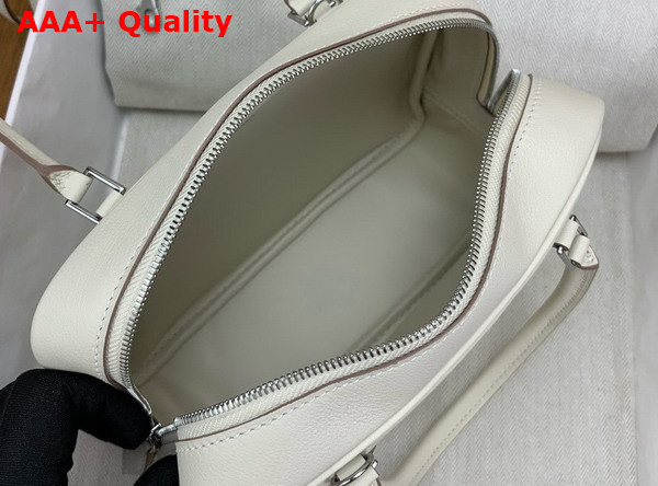 Hermes Plume Bag 20cm Milk White Swift Calfskin Replica