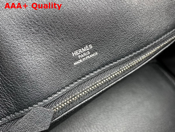 Hermes Shadow Birkin 25 Bag in Black Swift Calfskin Replica