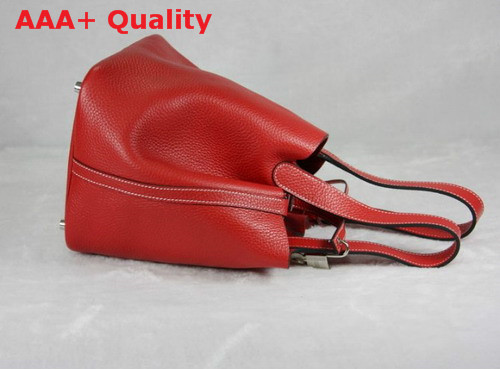 Hermes Picotin Bag Red Togo Leather Replica