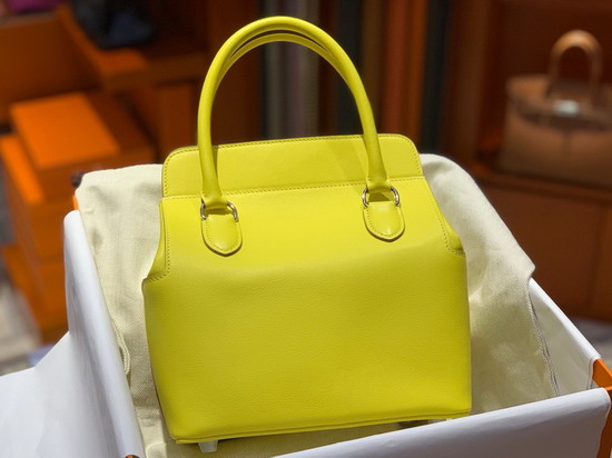 Hermes Tool Box 20 Lemon Yellow Replica